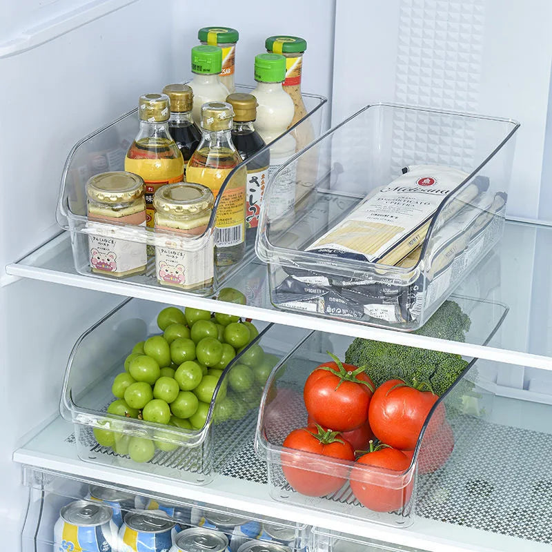 The CrystalGlide™ – Stackable Fridge & Pantry Storage Bin