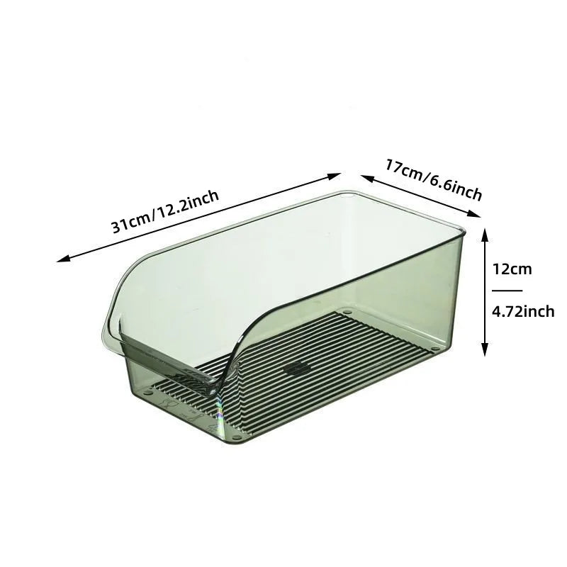 The CrystalGlide™ – Stackable Fridge & Pantry Storage Bin