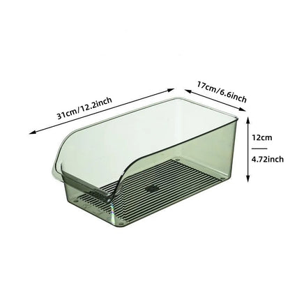 The CrystalGlide™ – Stackable Fridge & Pantry Storage Bin